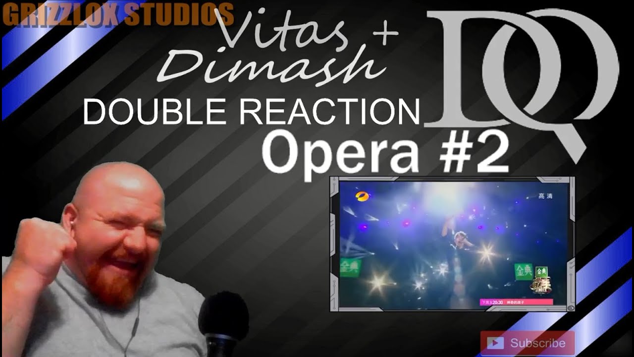1000 SUBS! Vitas + Dimash! Opera 2 Double Reaction