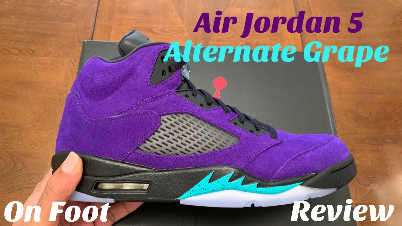 Air Jordan 5 Alternate Grape First Look