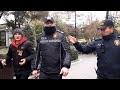 Prezident Aparatına şikayətə gələn əlil qazini polislər apardı. Seçki 2024