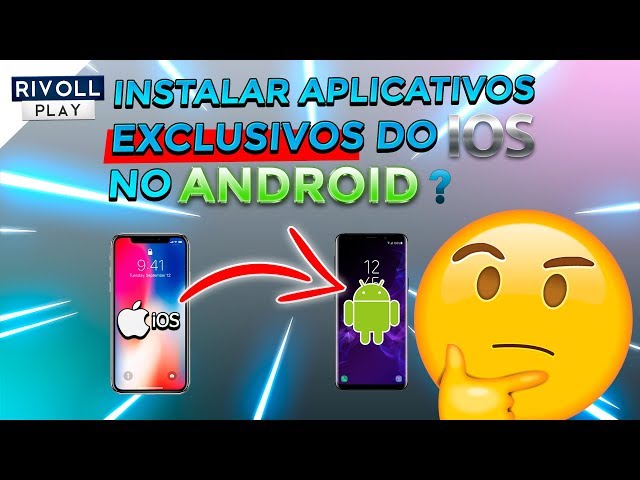 Uau🔥 COMO TER a APP STORE DO IPHONE (ios) NO ANDROID