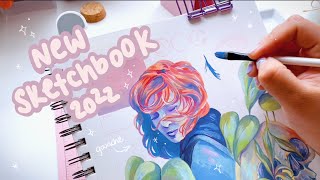 Empezando un nuevo Scketchbook 🎨 gouache by Catalina Novelli Ilustracion 13,939 views 1 year ago 12 minutes, 48 seconds