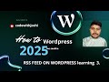 WORDPRESS ME  RSS Feed KO KASE ADD KARE on Your Wordpress |  in Hindi