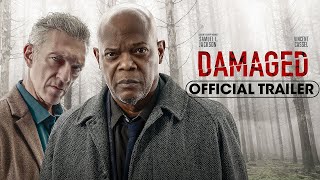 Damaged (2024)  Trailer - Samuel L. Jackson, Vincent Cassel