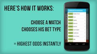 You can download the app here:
https://play.google.com/store/apps/details?id=it.superscommesse.sportito
sportito betting tips & odds android is your hand...