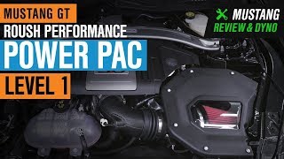 2018-2020 Mustang GT  Roush Performance Power Pac - Level 1 Review & Dyno