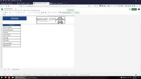 Free Customizable Badger CRM and Small Business Management System in Google Sheets