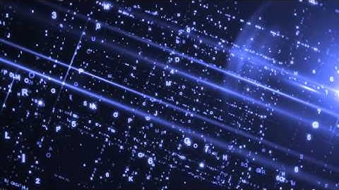 Matrix blueprint animation numbers seamless background 360 degree