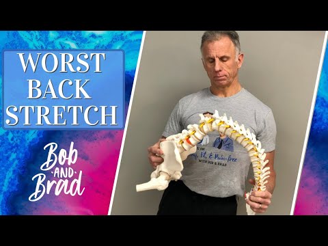 WORST Back Stretch EVER. Stop This Today! Can Cause Back Pain & Sciatica. Do This Instead. (Updated)