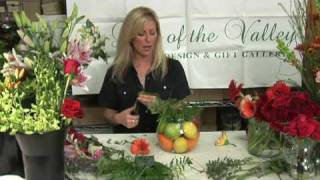 Wedding Flowers \& Floral Arrangements : How to Use Fresh Fruit in Floral Arrangements