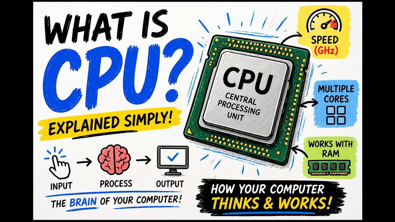 CPU Explained Simply | How Your Computer Thinks - YouTube