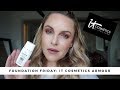 NO POWDER FOUNDATION?? Best Foundation For ALL Skin Types || IT Cosmetics - Elle Leary Artistry