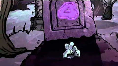 E4 Sting Zombie Hand Animation 2009 - Shown on TV