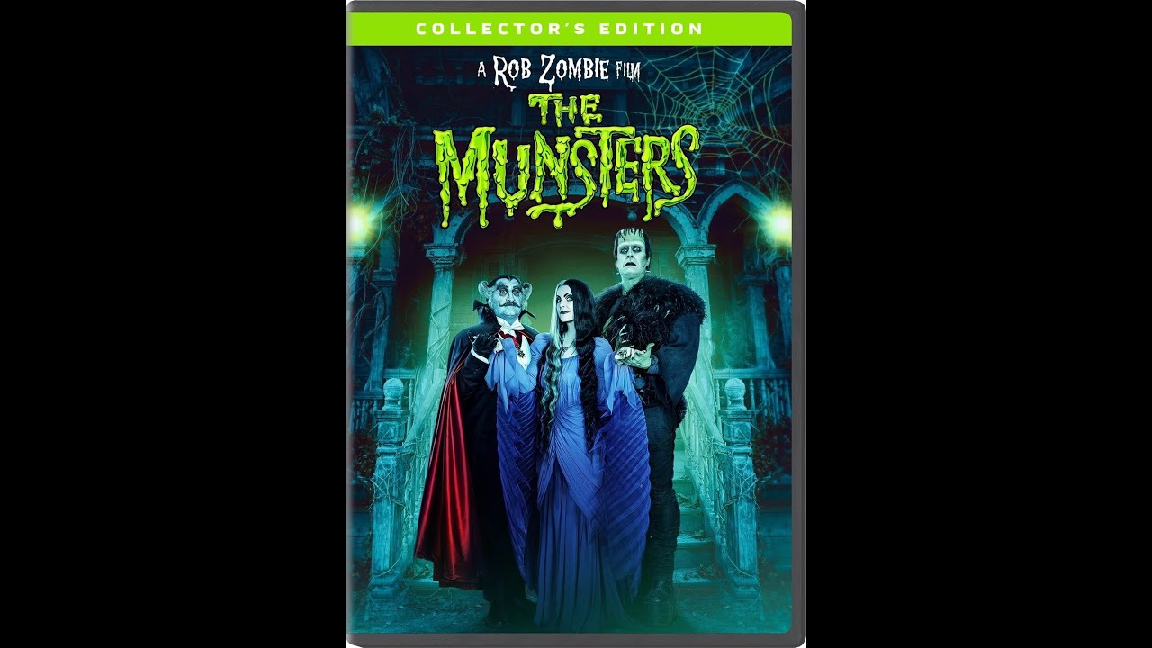 Opening To The Munsters 2022 DVD - YouTube