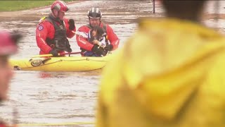 Stormy weather causes multiple water rescues, crashes across San Diego