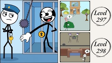 Thief Puzzle: Level 297 , 298 – How to Solve? (Walkthrough)