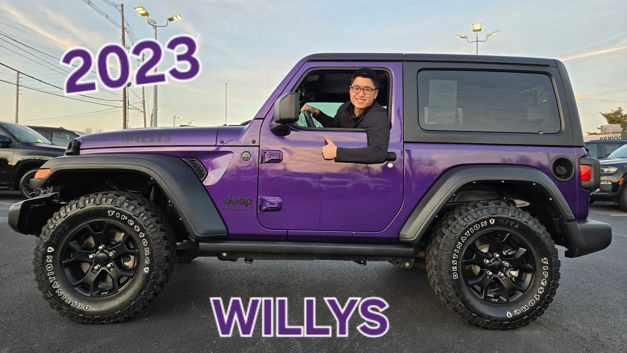 2 Door Purple Jeep Wrangler: Stand Out on Every Adventure