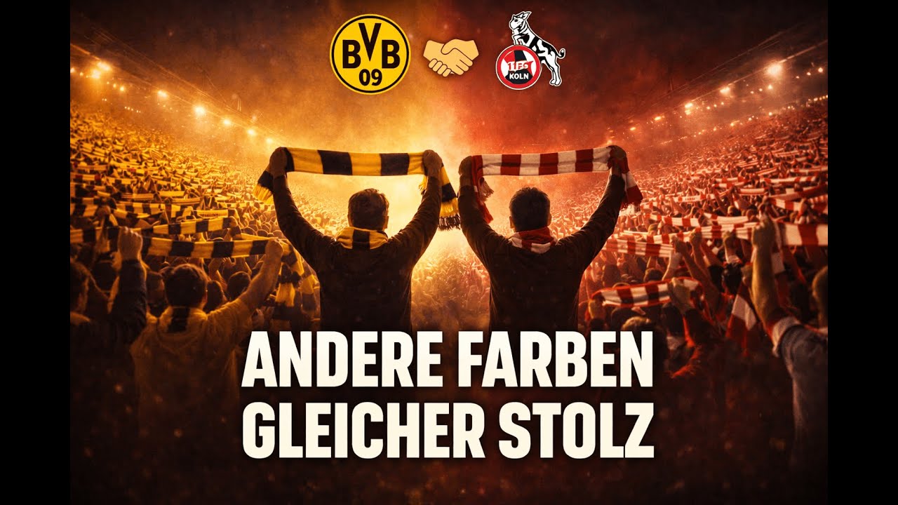 Andere Farben, gleicher Stolz | Wenn BVB & Köln zusammenstehen