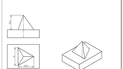 Example 03 on Isometric Projection