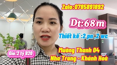 ☘️☘️☘️Bán căn hộ Mường Thanh Khánh Hoà 04 Trần  Phú - Nha Trang 68m