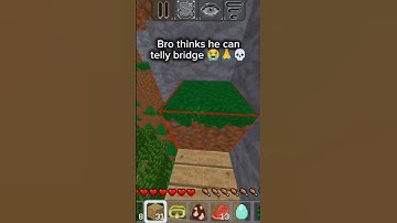 Bro cannot tellybridge 🥀🥀😭🙏 #multicraft #bridging #fyp #memes #shorts #shortsfeed