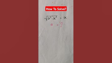 Find the value of x| #sqaureroot #algebra #maths #shorts #short #yt