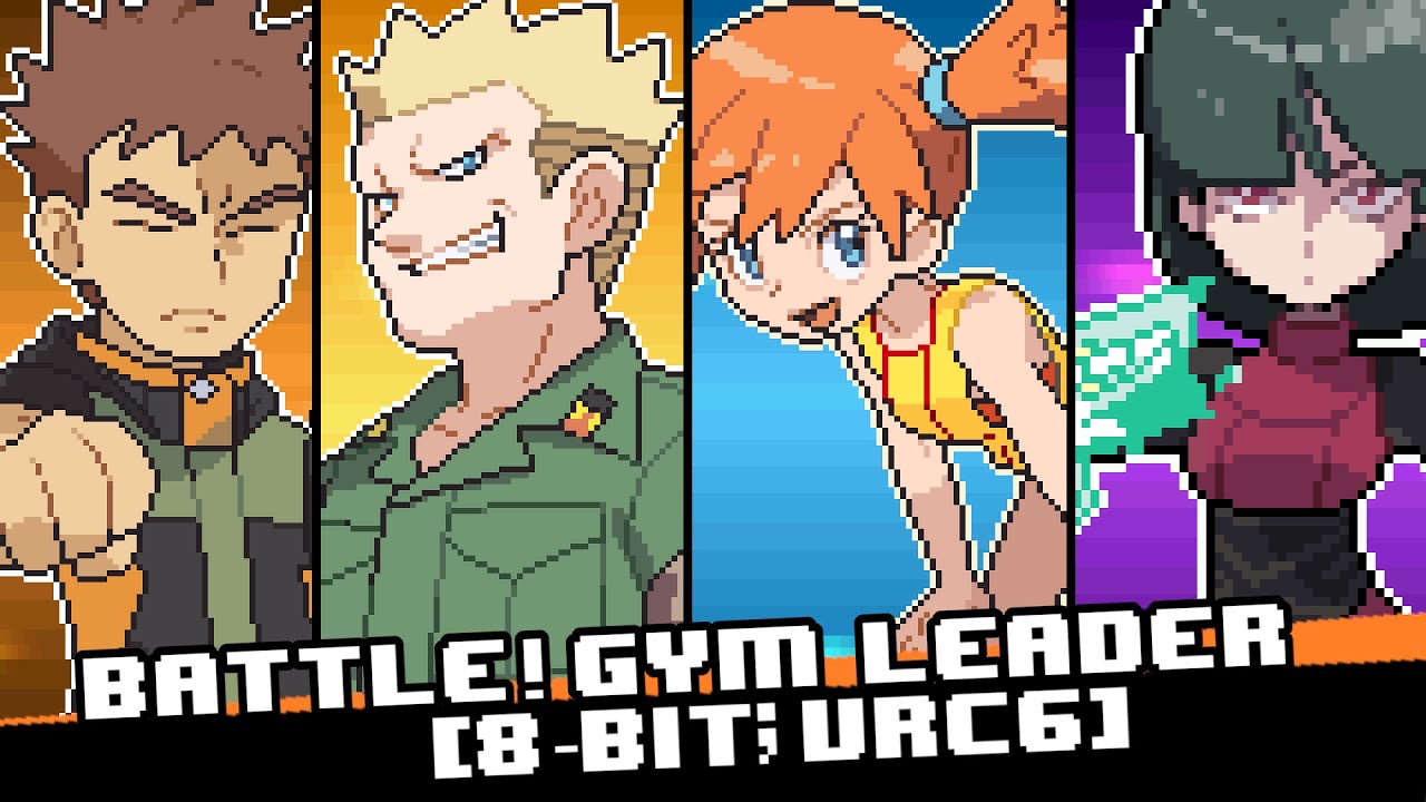 All Kanto Gym Leader Battles!(Pokemon Vortex) 