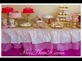 DIY : Quick Tip Ruffle Table Skirt for Under $10! DIY : Quick Tip Ruffle Table Skirt for Under $10!