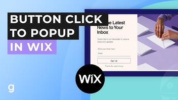How to Create a Button Click to Popup in Wix | EASY