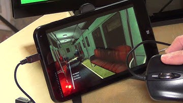 HP Stream 7 Gaming - Minecraft on low settings, Gamecube emulation, Half Life 2, and Asphalt 8