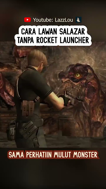 Cara Lawan Salazar / Queen Plaga Tanpa RPG [Resident Evil 4 Professional]