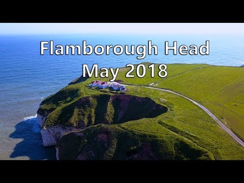 Flamborough Head, Yorkshire by Drone - (DJI Mavic Pro)
