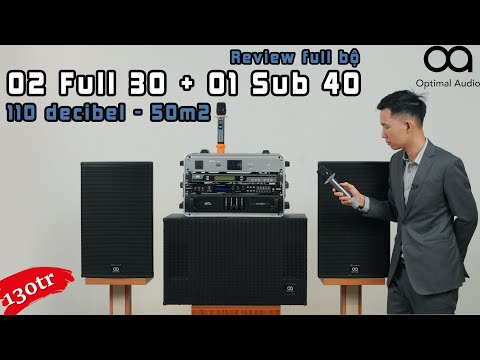 Video Review Cả Bộ Loa OPTIMAL AUDIO bao tiền ? - Fb:... - youtube