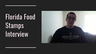Florida Food Stamps Interview - Disability
