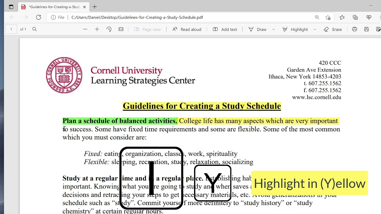 råolie bibliotek bind How to Highlight PDF in Microsoft Edge with a Shortcut @MicrosoftWindows -  YouTube