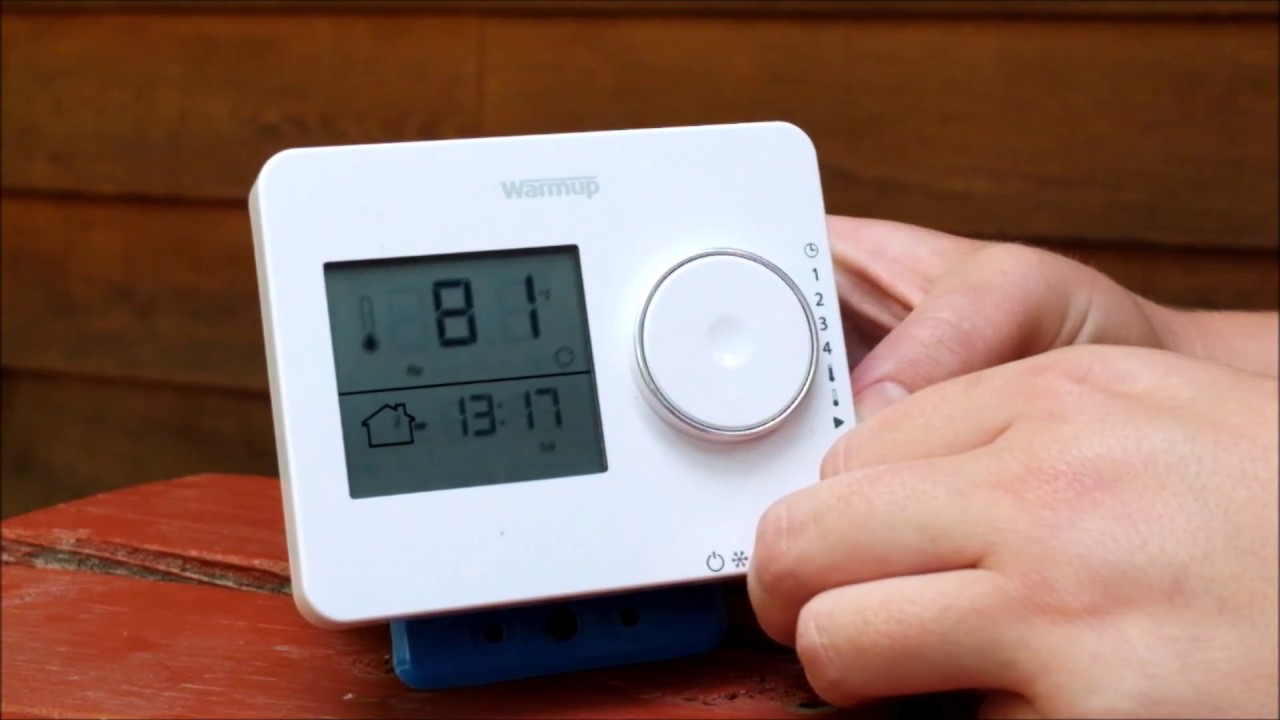 Tempo thermostat programming - YouTube