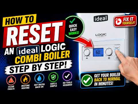 How to Reset Your Ideal Logic Combi Boiler | Boilers2Go