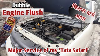 Engine flush after 51k km | Shocking result | how & when to do engine flush | tata safari service