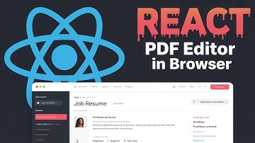 Build a React.js jsPDF Job Resume PDF Editor in Browser With Live Preview Using Html2Canvas in JSX