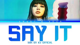 BLACKPINK Lisa Solo - Say it (Color Coded Lyrics)