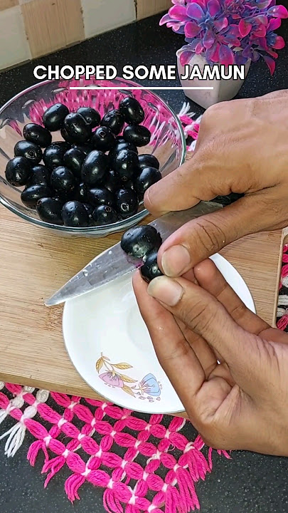 Jamun juice recipe 😋 👌