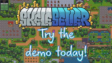 Skeleseller trailer (upcoming indie game)