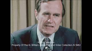 George H. W. Bush Discusses Richard Nixon And Watergate - April 1973