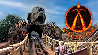 Wicker Man [4K] 2021 Front Seat POV  Alton Towers Resort