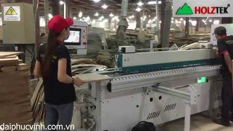 |HOLZTEK| MÁY DÁN CẠNH TỰ ĐỘNG DÁN THẲNG, VÁT NGHIÊNG SIÊU ĐẸP