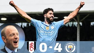 Peter Drury poetry🥰 on Fulham Vs Manchester city 0-4🤩🔥