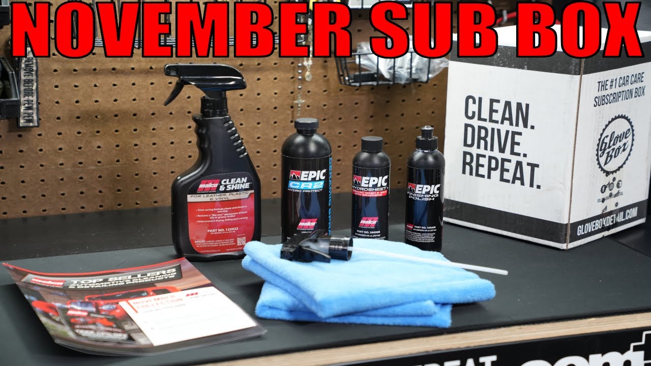 November Glovebox Monthly Sub Box