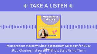 Stop Chasing Instagram Trends, Start Using Them Strategically | Mompreneur Mastery: Simple...