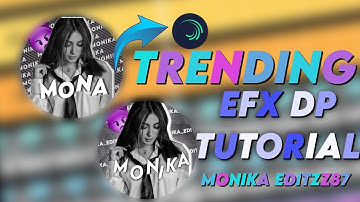 Trending EFX DP editing 🥰💓// EFX DP editing alight motion tutorial #alightmotion #edit #dp #xml 👇✅