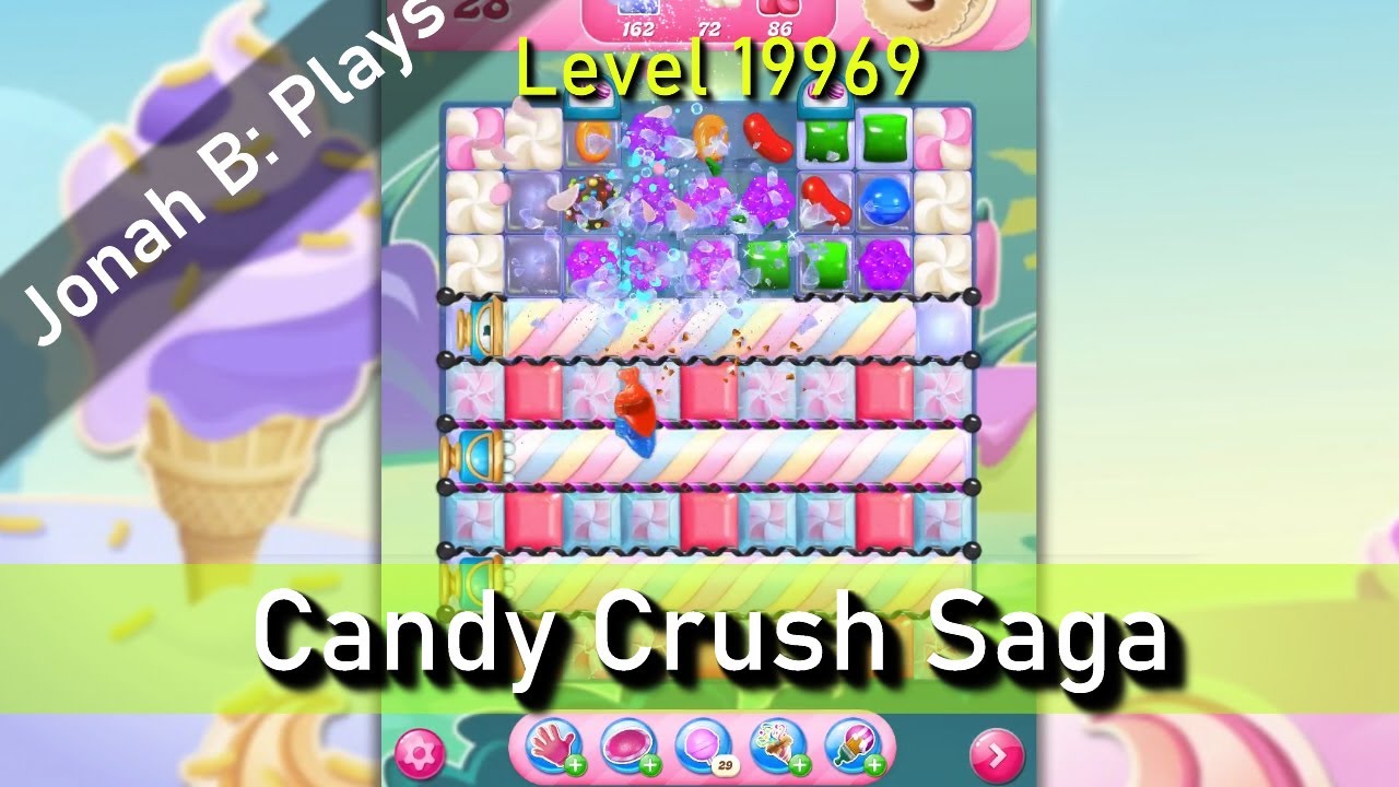 Candy Crush Saga Level 19969 - YouTube