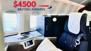 $4500 British Airways 777 Business Class Club Suite | New York 🇺🇸 to London 🇬🇧